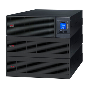 APC Easy UPS On-Line, 15kVA/15kW, Rackmount 9U, 230V, Hard wire 3-wire(1P+N+E) outlet, Intelligent Card Slot, LCD, Extended Runtime, W/ Rail Kit
