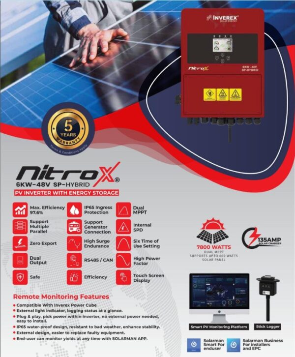 NITROX 6 KW INVERTER HYBRID