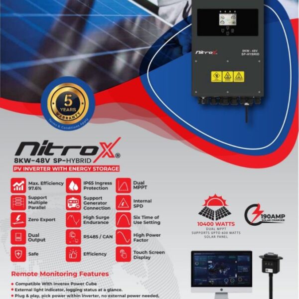NITROX 8 KW INVERTER HYBRID