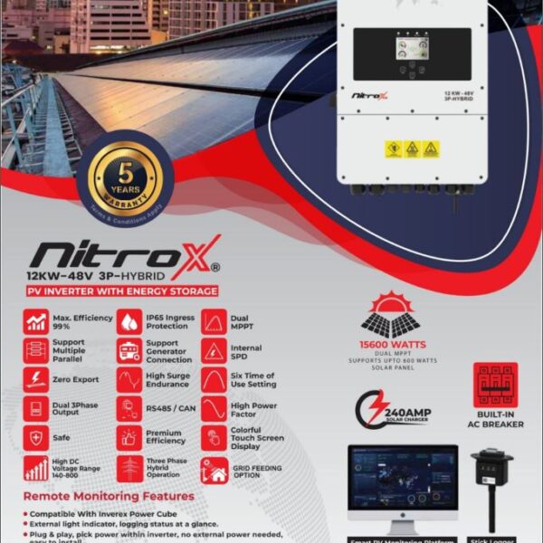NITROX 12 KW 3-Phase INVERTER HYBRID